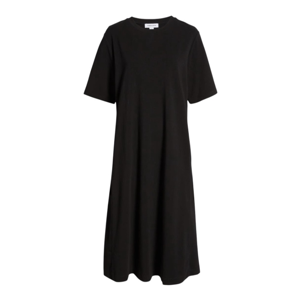 Nordstrom Stretch Cotton Midi tee shirt dress - Medium